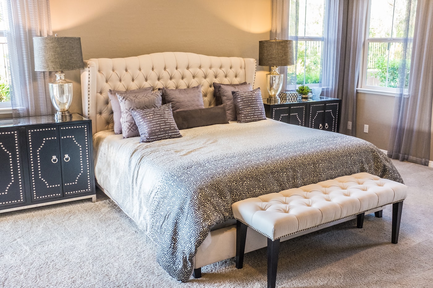 Luxury living room designed by ZAYAN